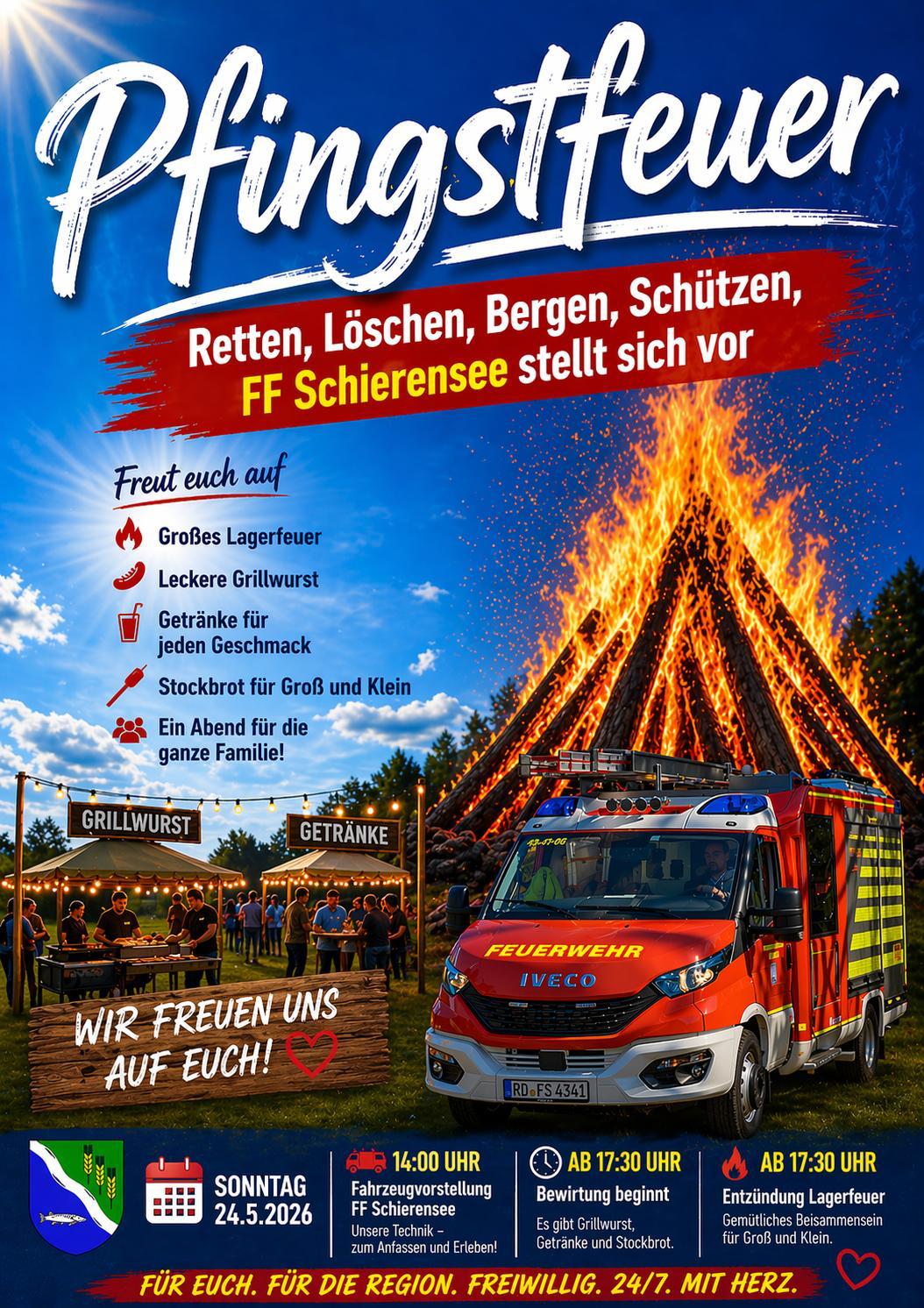 Pfingstfeuer Schierensee